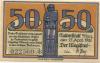 Halberstadt - Stadt - 27.4.1921 - 50 Pfennig 