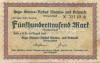 Halle - Stinnes-Riebeck, Hugo, Montan- und Oelwerke AG - August 1923 - 1.11.1923 - 500000 Mark 