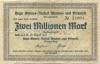 Halle - Stinnes-Riebeck, Hugo, Montan- und Oelwerke AG - August 1923 - 1.11.1923 - 2 Millionen Mark 
