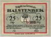 Halstenbek - Gemeinde - -- - 25 Pfennig 