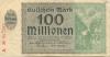 Hamborn (heute: Duisburg) - Thyssen-Hütte, August, Gewerkschaft, Gewerkschaften Friedrich Thyssen, Lohberg, Rhein I - 1.9.1923 - 31.3.1924 - 100 Millionen Mark