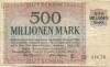 Hamborn (heute: Duisburg) - Thyssen-Hütte, August, Gewerkschaft, Gewerkschaften Friedrich Thyssen, Lohberg, Rhein I - 1.9.1923 - 31.3.1924 - 500 Millionen Mark 