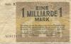 Hamborn (heute: Duisburg) - Thyssen-Hütte, August, Gewerkschaft, Gewerkschaften Friedrich Thyssen, Lohberg, Rhein I - 15.9.1923 - 31.3.1924 - 1 Milliarde Mark