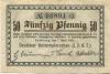 Hamburg - Deutscher Guttemplerorden - 1.4.1921 - 50 Pfennig 