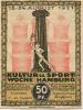 Hamburg - Kultur- und Sportwoche, Finanzausschuss und Geschäftsführung - 12.8.1921/24.8.1921 - 1.10.1921 - 50 Pfennig 