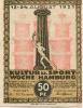 Hamburg - Kultur- und Sportwoche, Finanzausschuss und Geschäftsführung - 12.8.1921/24.8.1921 - 1.10.1921 - 50 Pfennig 