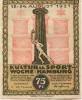 Hamburg - Kultur- und Sportwoche, Finanzausschuss und Geschäftsführung - 12.8.1921/24.8.1921 - 1.10.1921 - 75 Pfennig