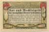 Hamburg - Zoologischer Garten - - Ende November 1921 - 50 Pfennig