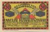 Hamburg-Sankt Georg - Wichmann, Rudolf, Universal Postkarten-Zentrale, Steindamm 101 - 1.6.1921 - 1.9.1922 - 50 Pfennig