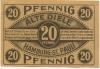 Hamburg-Sankt Pauli - Alte Diele - - 31.12.1921 - 20 Pfennig 