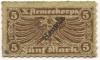 Hameln - X.Armeekorps, Gefangenenlager - -- - 5 Mark 