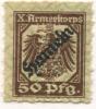 Hameln - X.Armeekorps, Gefangenenlager - -- - 50 Pfennig 