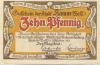 Hamm -Stadt - 1.10.1921 - 10 Pfennig 