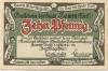 Hamm -Stadt - 1.10.1921 - 10 Pfennig 