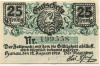 Hanau - Stadt - 12.8.1920 - 25 Pfennig 