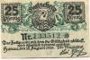 Hanau - Stadt - 12.8.1920 - 25 Pfennig 