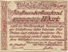 Hannover - Stadt - 10.8.1923 - 500000 Mark 
