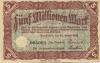 Hannover - Stadt - 25.8.1923 - 5 Millionen Mark 