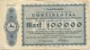 Hannover - Continental Caoutchouc und Guttapercha Co, Philippsbornstr. 1 - 10.8.1923 - 1.9.1923 - 100000 Mark
