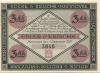 Hannover - Edler & Krische, Geschäftsbücherfabrik, Buch- und Steindruckerei - 1.12.1921 - 3 Mark