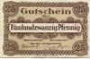Hannover - Handelskammer - 1.10.1917 - 25 Pfennig 