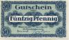 Hannover - Handelskammer - 1.10.1917 - 50 Pfennig 