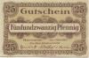 Hannover - Handelskammer - 1.3.1920 - 25 Pfennig 
