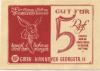 Hannover - KuF GmbH, Georgstr. 11 - -- - 5 Pfennig 