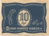 Hannover - KuF GmbH, Georgstr. 11 - - 31.12.1947 - 10 Pfennig 