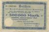 Hannover - Reichsbahndirektion - 2.8.1923 - 31.8.1923 - 500000 Mark 