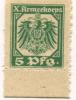 Hannover - X.Armeekorps - -- - 5 Pfennig 