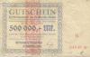 Hannover-Linden - Kreissparkasse des Landkreises Linden - 10.8.1923 - 1.9.1923 - 500000 Mark