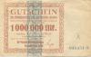 Hannover-Linden - Kreissparkasse des Landkreises Linden - 10.8.1923 - 1.9.1923 - 1 Million Mark