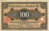 Hannover und Hildesheim - Handelskammern -  26.9.1922 - 100 Mark 