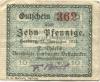 Harburg - Thörl's, F., Vereinigte Harburger Oelfabriken AG - 11.11.1918 - 1.2.1919 - 10 Pfennig 