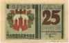 Harzgerode - Stadt - 7.7.1921 - 25 Pfennig 