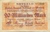 Haslach - Stadt - 1.11.1923 - 20 Milliarden Mark 