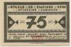 Heede - Gemeinde - - 31.12.1921 - 75 Pfennig 