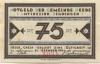 Heede - Gemeinde - - 31.12.1921 - 75 Pfennig 