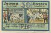 Heeßen - Gemeinde -  1.1.1921 -  1.4.1921 - 50 Pfennig 
