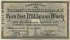 Heilbronn - Stadt - 15.8.1923 - 100 Millionen Mark 