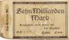 Heiligenstadt - Stadt - 30.10.1923 - 10 Milliarden Mark 