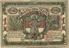 Helgoland - Spar- und Leihkasse - Dezember 1920 - 1 Mark 