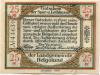 Helgoland - Spar- und Leihkasse - Oktober 1921 - 25 Pfennig