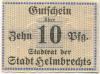 Helmbrechts - Stadt - -- - 10 Pfennig 