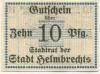 Helmbrechts - Stadt - -- - 10 Pfennig 