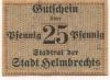 Helmbrechts - Stadt - -- - 25 Pfennig 