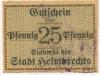 Helmbrechts - Stadt - -- - 25 Pfennig 