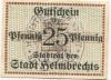 Helmbrechts - Stadt - -- - 25 Pfennig 