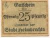 Helmbrechts - Stadt - -- - 25 Pfennig 